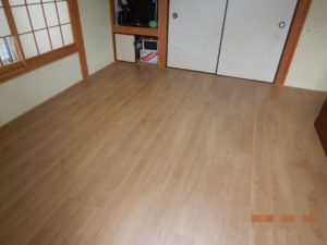 床材の変更