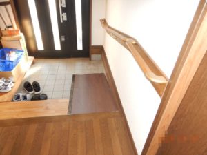 スロープ,手摺,