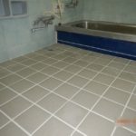 浴室洗い場　床材の変更